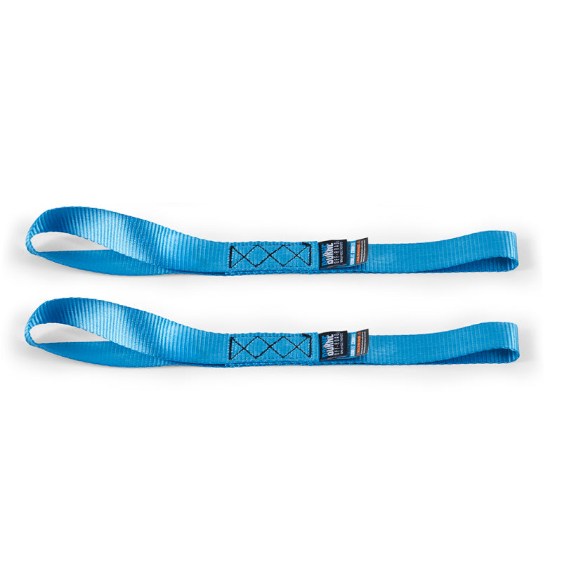 Borne Off-Road Heavy-Duty Ratchet Tie-Down Kit (2-Pack) - Blue - BNRTC-TDHD-2BL