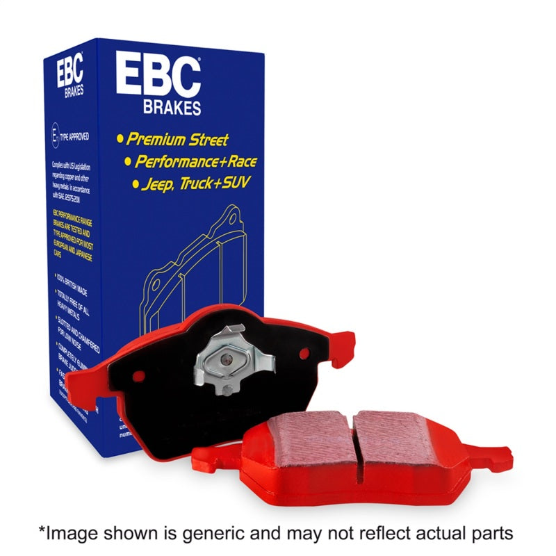 EBC 90-00 Aston Martin Vantage 5.3 (Twin Supercharged)(AP) Redstuff Front Brake Pads - DP3002C for 1999-2004 Lotus Esprit - f