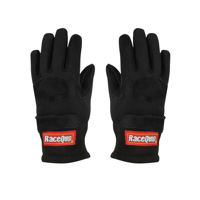 RaceQuip Black 2-Layer SFI-5 Glove Kid - Small K8 - 3550092RQP
