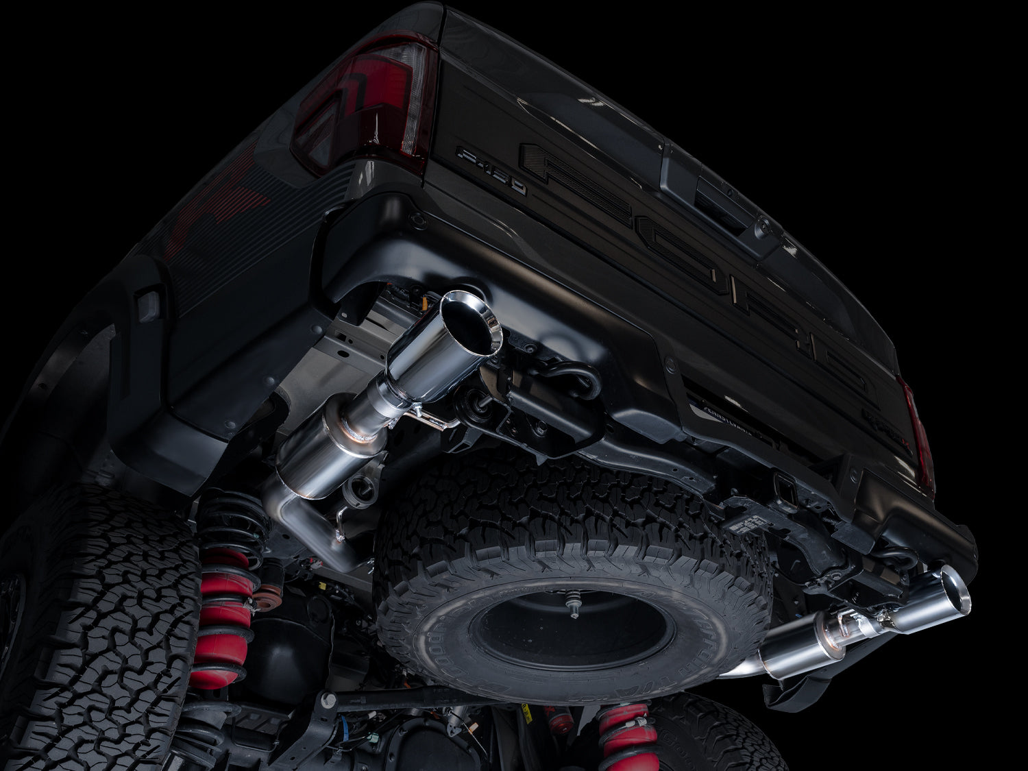 AWE Gen 3 Raptor R SwitchPath Exhaust  - Chrome Silver Tips - 3025-32852