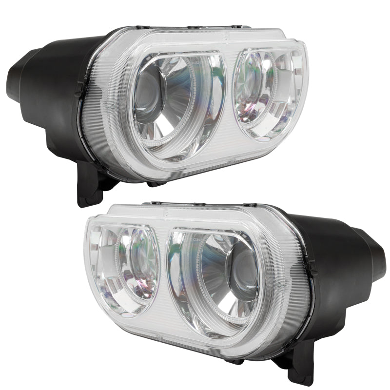 Oracle 08-14 Dodge Challenger SMD HL (HID Style) - White SEE WARRANTY - 7132-001