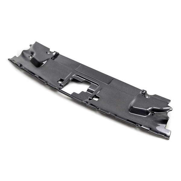 Anderson Composites 18-23 Ford Mustang Radiator Cover - AC-CP18FDMU by Anderson Composites - installed view
