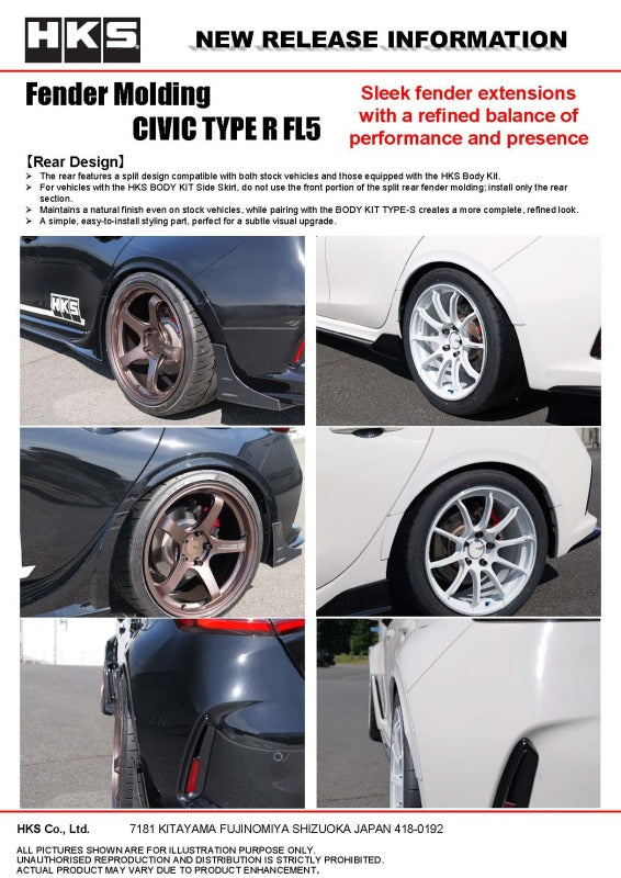 HKS Fender Molding FL5 - 53004-AH005