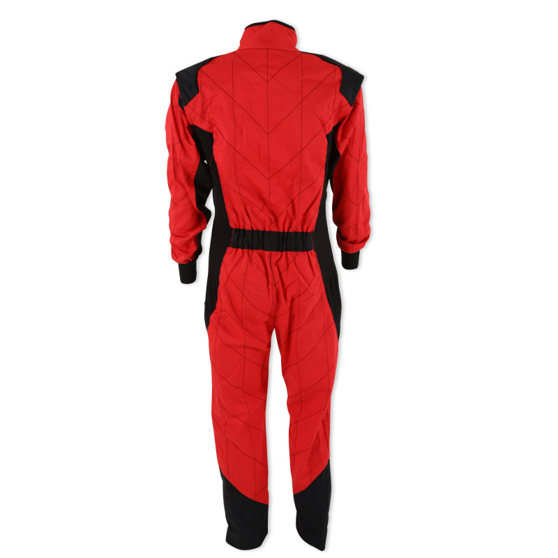 RaceQuip Red Chevron-1 Suit - SFI-1 Medium - 130913RQP