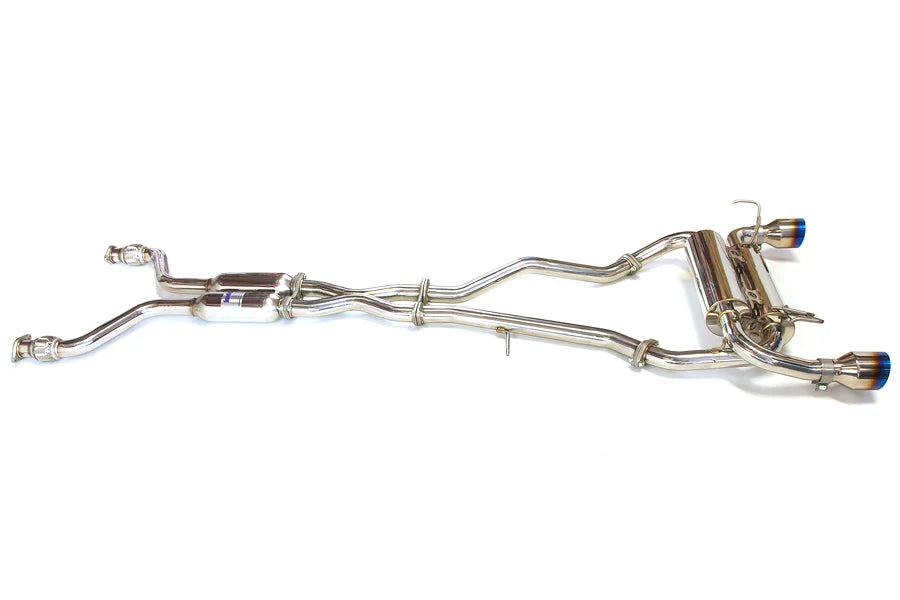 Invidia 02-08 Nissan 350z Gemini Rolled Titanium Tip Cat-back Exhaust