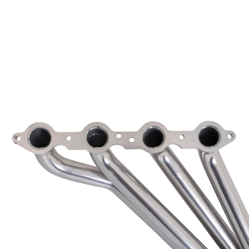 BBK 10-15 Camaro LS3 L99 Long Tube Exhaust Headers With Converters - 1-3/4 Silver Ceramic - 40210