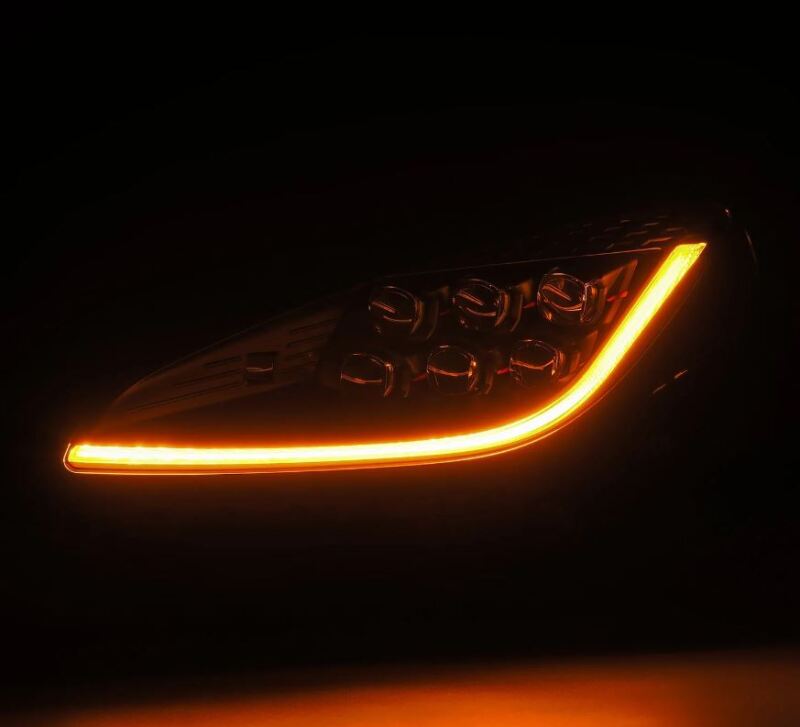 AlphaRex 21-23 Toyota GR86 / Subaru BRZ NOVA Series LED Projector Headlights - Black - 880876