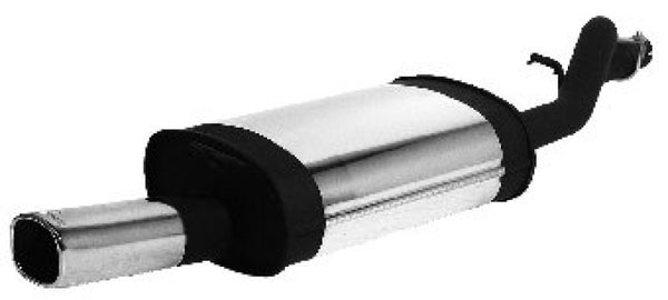 Remus 1997 Ford Escort Estate 1.6L Axle Back Exhaust - 205092 2501 by Remus
