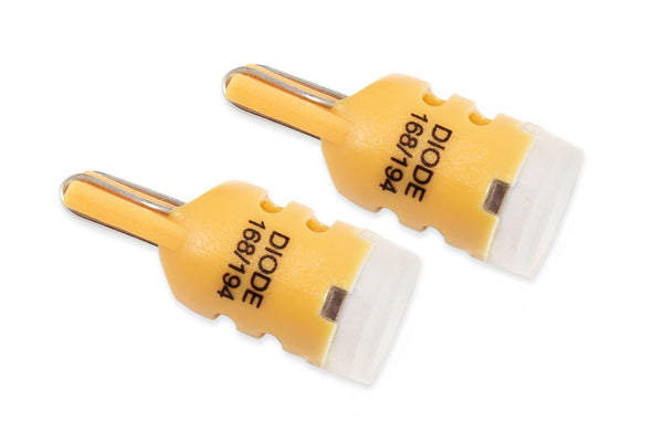 Diode Dynamics 194 LED Bulb HP3 LED - Amber (Pair) - DD0018P for 1999-2010 Volkswagen Beetle - front view