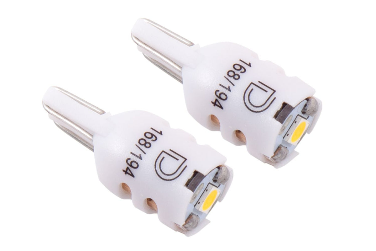 Diode Dynamics 194 LED Bulb HP5 LED Warm - White Short (Pair) - DD0334P for 2018-2026 Ford F 150 - front view