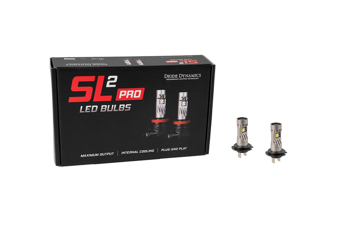 Diode Dynamics H7 White SL2 Pro LED Bulbs (Pair) - DD0484P