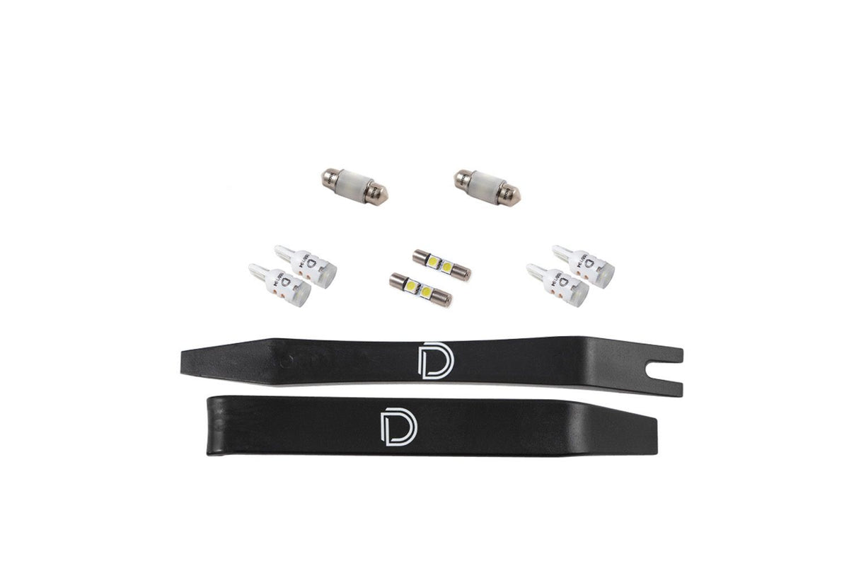 Diode Dynamics 07-14 Toyota FJ Cruiser Interior LED Kit Cool White Stage 2 - DD0586 by Diode Dynamics - front view