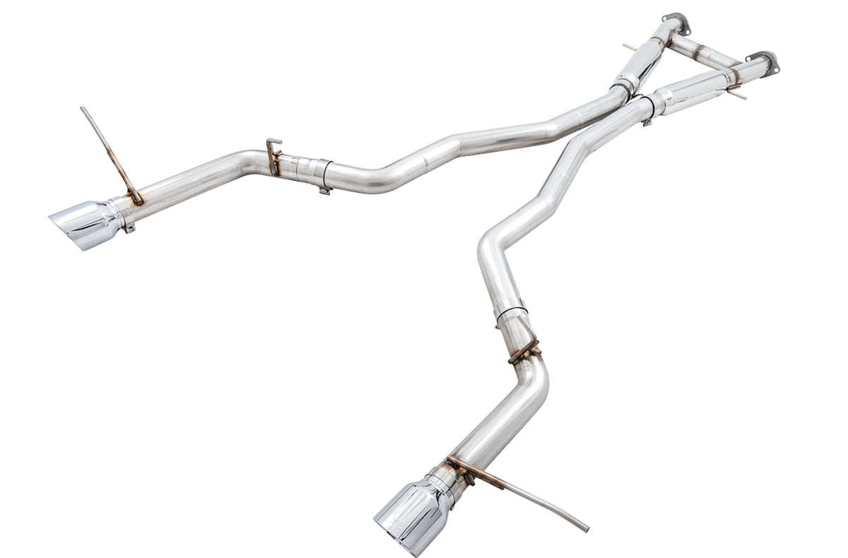 AWE Tuning 2020 Jeep Grand Cherokee SRT Track Edition Exhaust - Chrome Silver Tips - 3020-32061