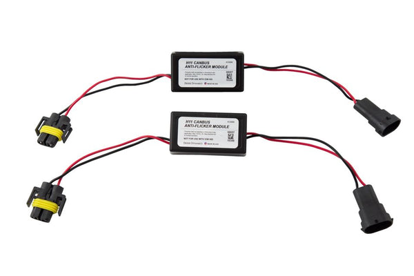 Diode Dynamics H11 Anti-Flicker Module (Pair) - DD3021P by Diode Dynamics - front view