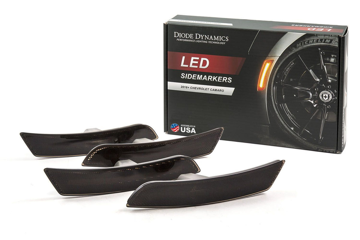Diode Dynamics 16-21 Chevrolet Camaro LED Sidemarkers Smoked (set) - DD5063