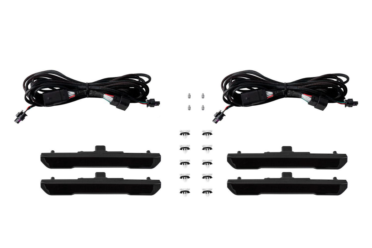 Diode Dynamics 2024 GMC Sierra/Canyon LED Sequential Sidemarkers - Smoked - DD5181