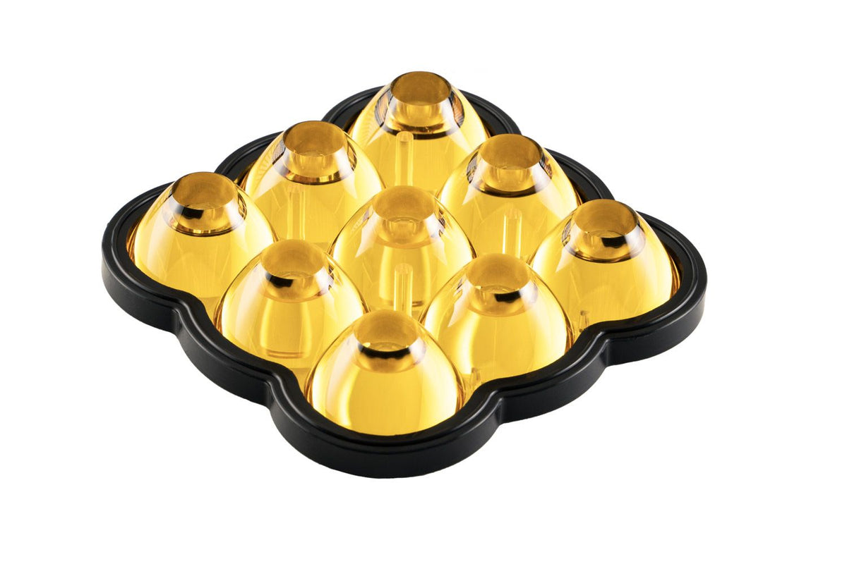 Diode Dynamics SS5 Lens - Yellow Driving - DD7222