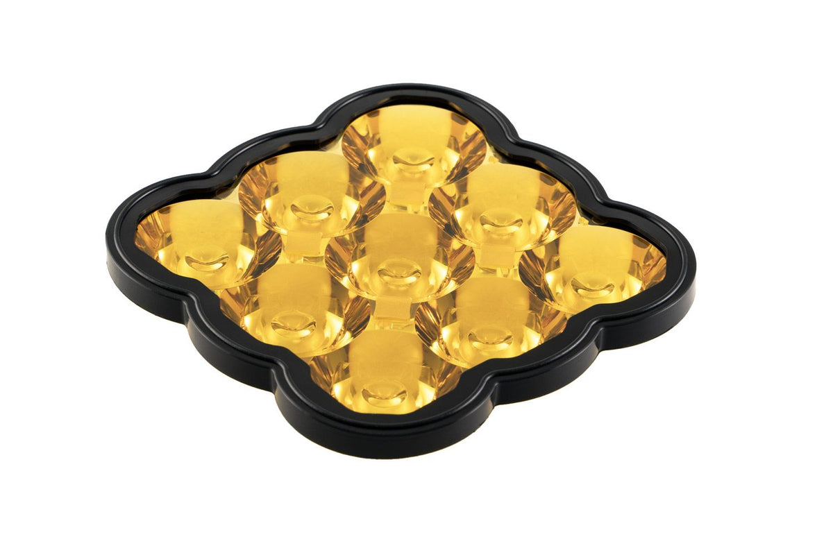 Diode Dynamics SS5 Lens - Yellow Driving - DD7222