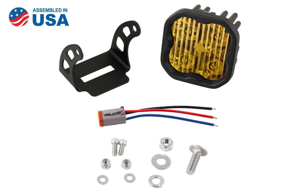 Diode Dynamics SS3 Sport ABL - Yellow Driving Standard (Single) - DD6868S