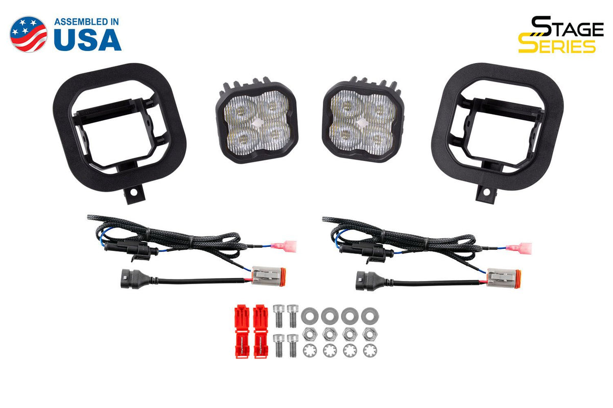 Diode Dynamics SS3 Sport Type SD Kit ABL - White SAE Fog - DD7092