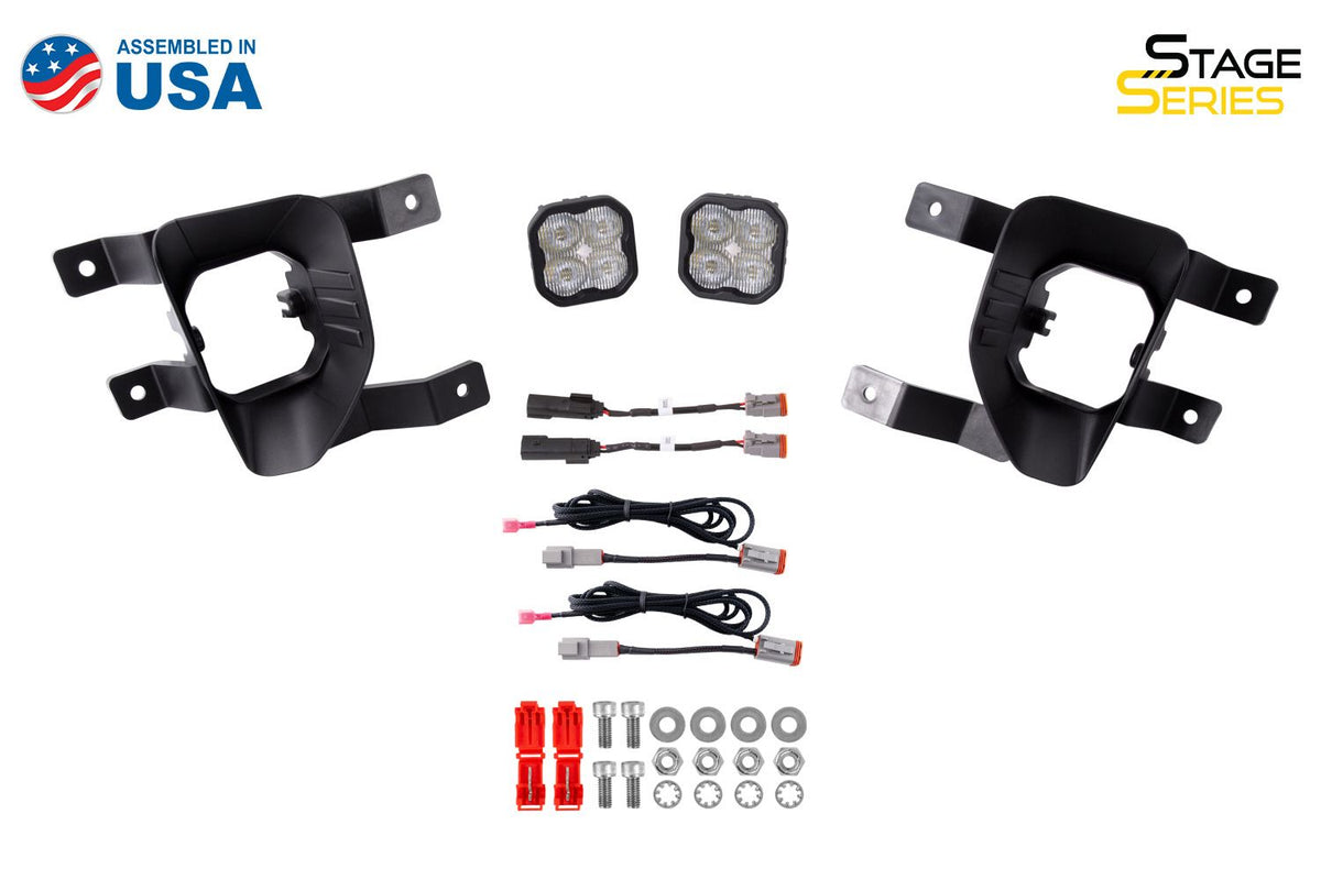 Diode Dynamics SS3 Pro Type SV1 Kit ABL - White SAE Fog - DD7114