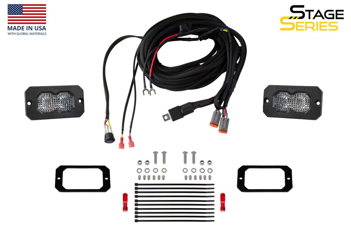 Diode Dynamics Stage Series Flush Mount Reverse Light Kit C2 Sport - DD7148