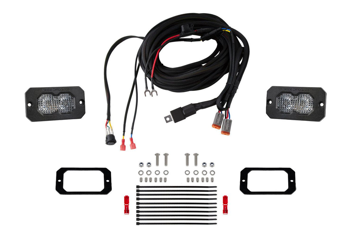 Diode Dynamics Stage Series Flush Mount Reverse Light Kit C2 Pro - DD7149