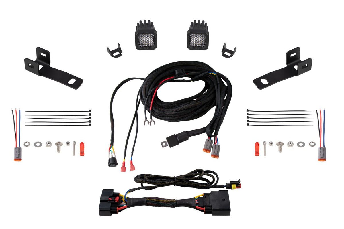Diode Dynamics 15-20 Ford F-150 C1 Sport Stage Series Reverse Light Kit - DD7169 for 2015-2020 Ford F 150 - front view