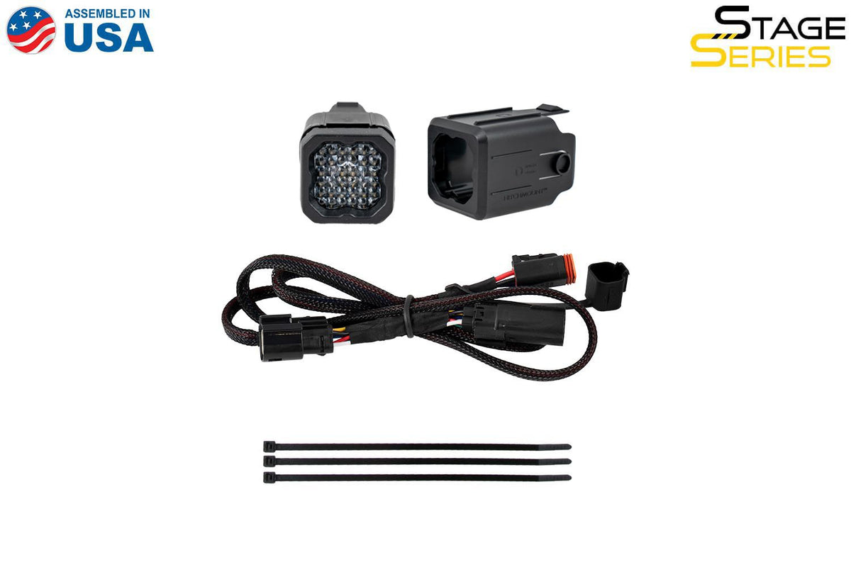 Diode Dynamics 23-24 Chevrolet Colorado HitchMount LED Pod Reverse Kit C1R - DD7834