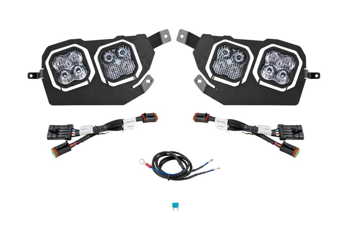 Diode Dynamics 14-23 Polaris RZR XP SS3 LED Headlight Kit - Sport White ABL - DD7843