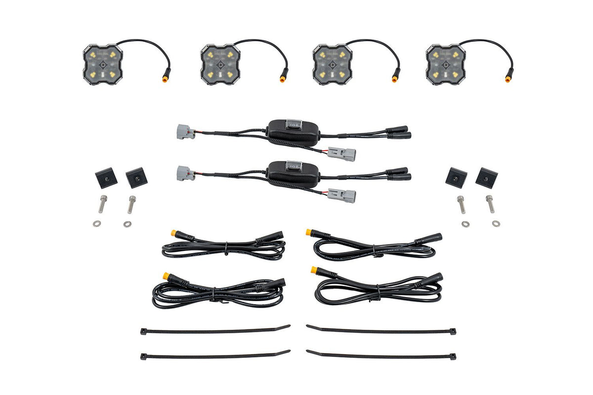 Diode Dynamics Stage Series LED Bed Light Kit for Toyota Tacoma- White Diffused - DD7948