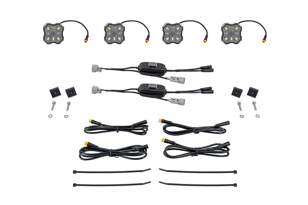 Diode Dynamics Stage Series LED Bed Light Kit for Toyota Tacoma- White Diffused - DD7948 for 2024-2026 Toyota Tacoma - front 