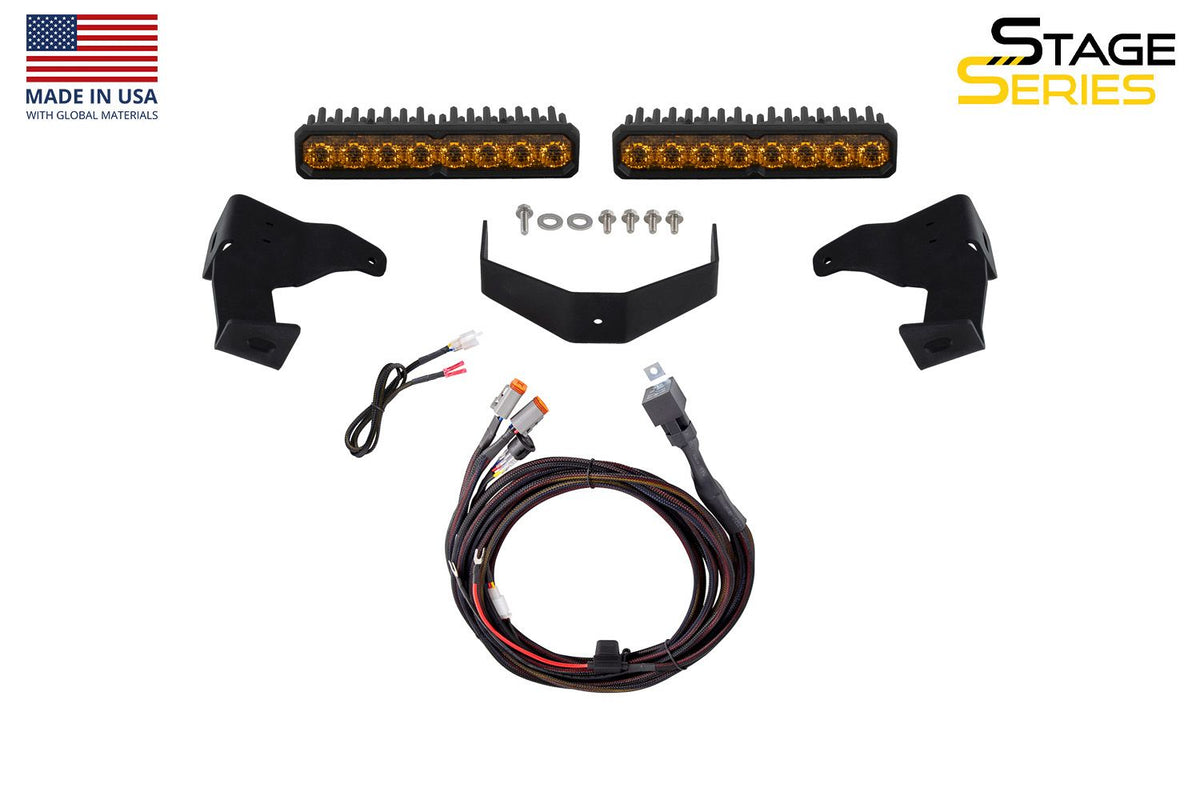 Diode Dynamics Tacoma 2024 Stealth Lightbar SS10 Max White Driving - DD8838