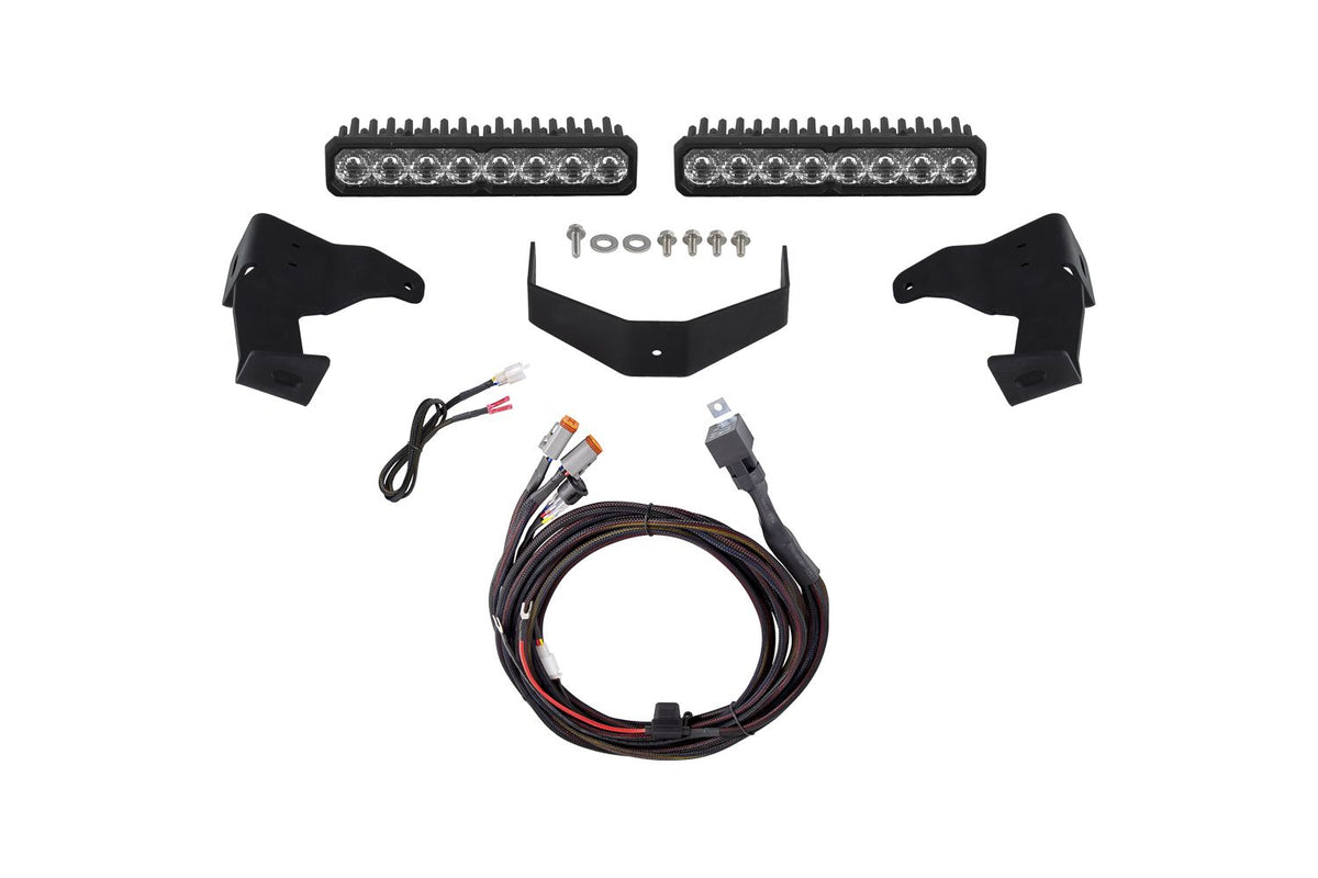 Diode Dynamics Tacoma 2024 Stealth Lightbar SS10 Max White Driving - DD8838