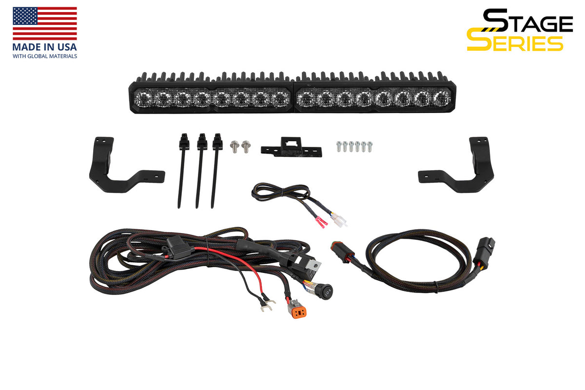 Diode Dynamics - TRD Pro Grille Lightbar Kit for 2024-2026 Toyota Tacoma - DD8057