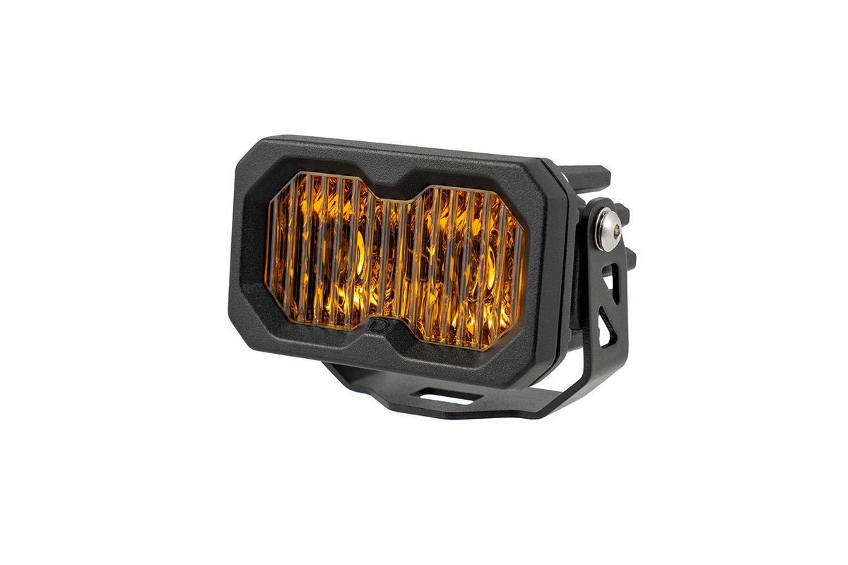 Diode Dynamics C2 2.0 Max Yellow SAE Fog/Wide Standard ABL (Single) - DD8241S