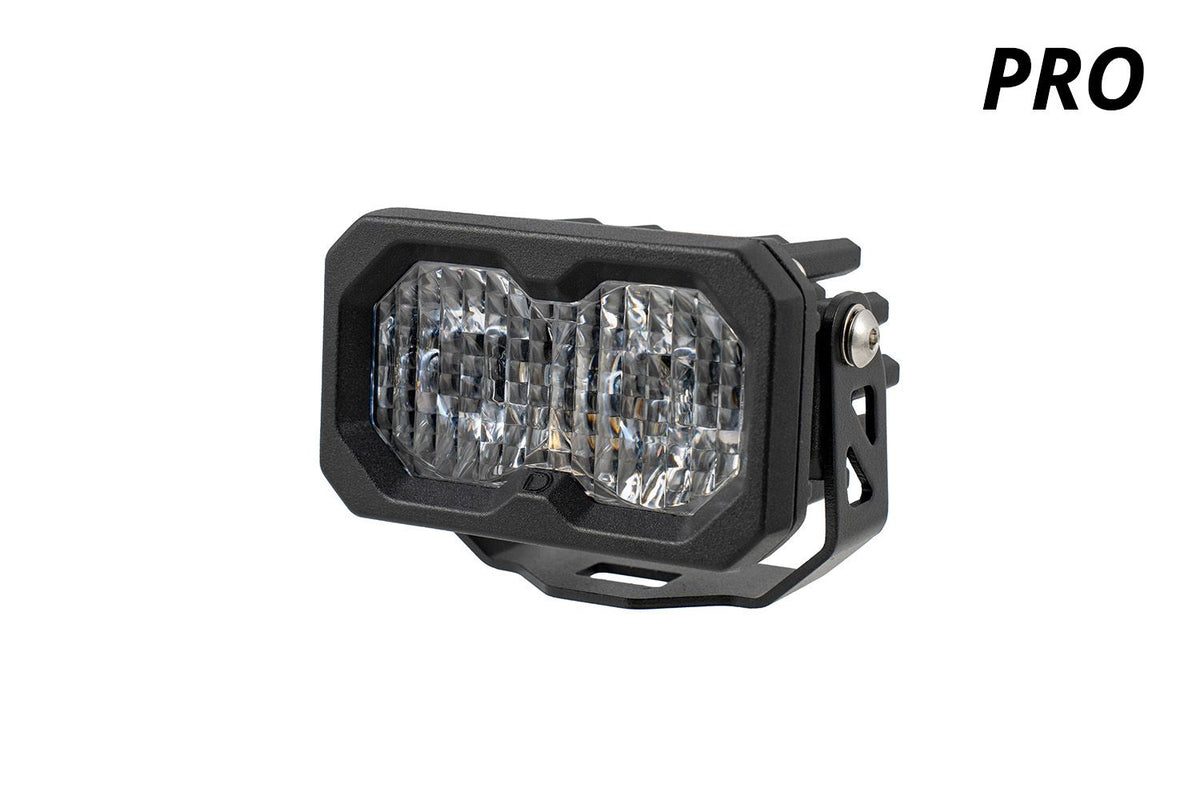Diode Dynamics C2 2.0 Pro White SAE Fog/Wide Standard ABL (single) - DD8102S