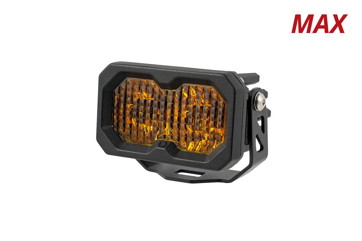 Diode Dynamics C2 2.0 Max Yellow SAE Fog/Wide Standard ABL (Single) - DD8241S