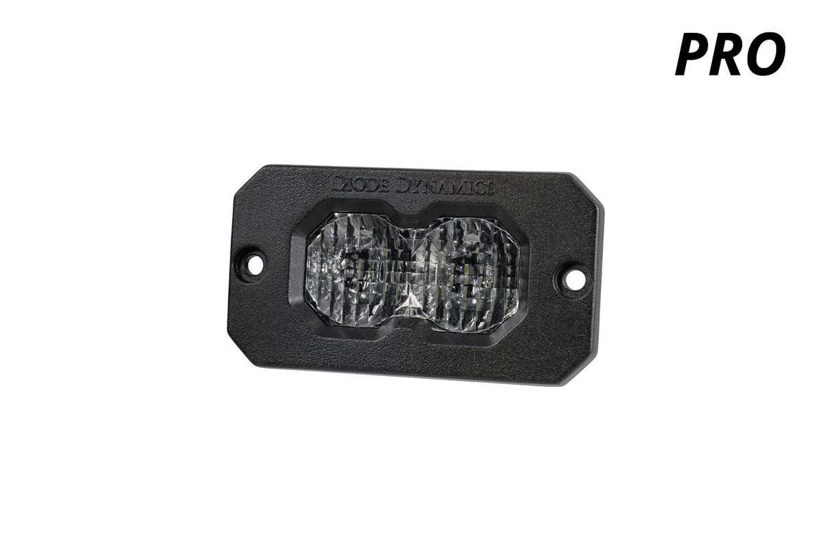 Diode Dynamics C2 2.0 Pro White Flood Flush RBL (Single) - DD8124S