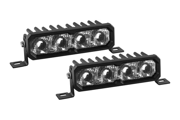 Diode Dynamics SS6 Max White Driving Standard ABL (pair) 6000K - DD8156P by Diode Dynamics - front view