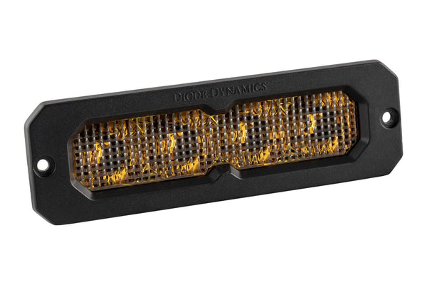 Diode Dynamics SS6 Max Yellow Combo Flush ABL (single) 3000K - DD8179S by Diode Dynamics - front view
