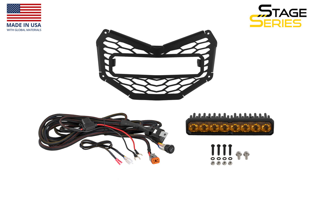 Diode Dynamics - SS10 LED Grille Kit for 2017-2025 Can-Am Maverick X3 - DD8298P