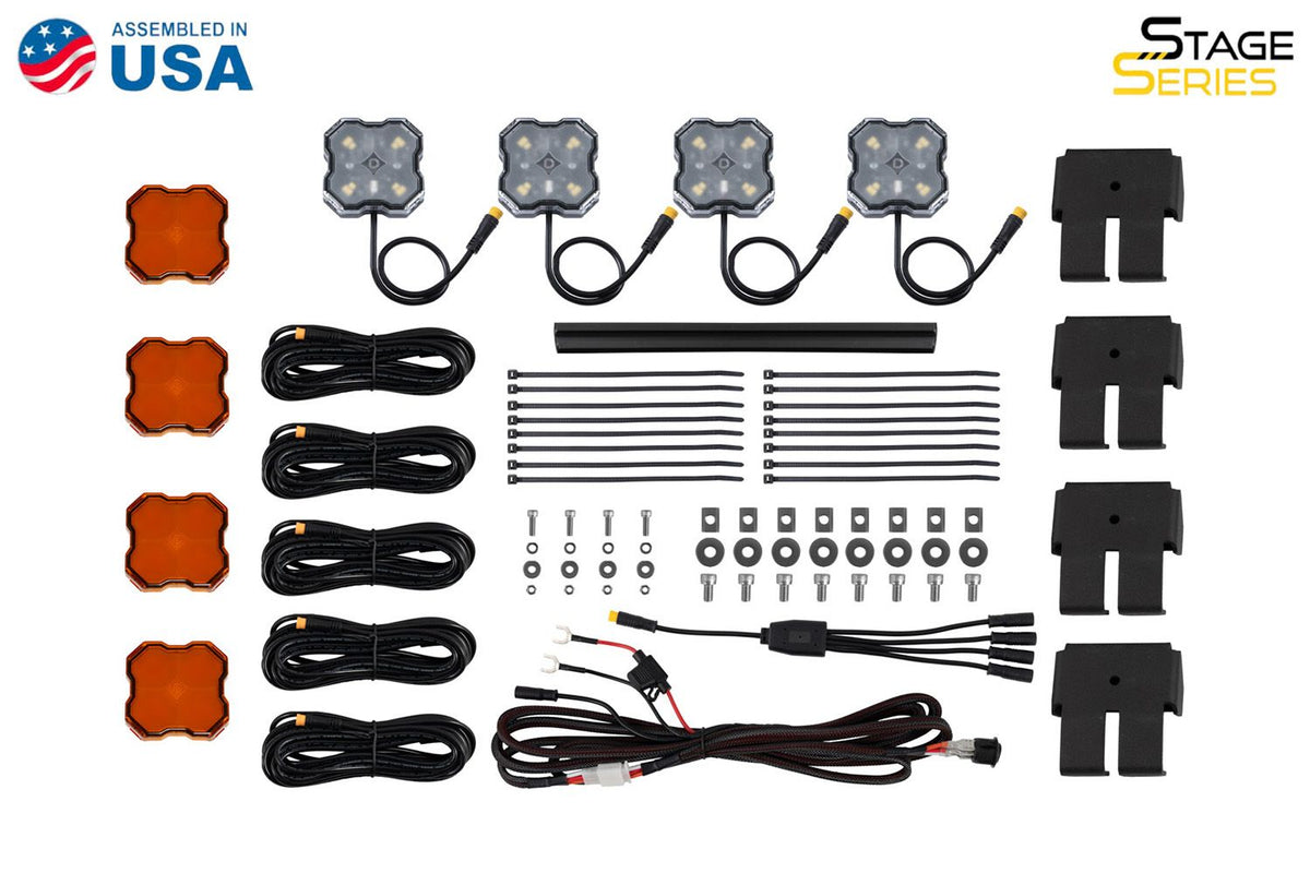 Diode Dynamics Stage Series LED Scene Light Kit for Kuat IBEX Bed Rack - DD8443