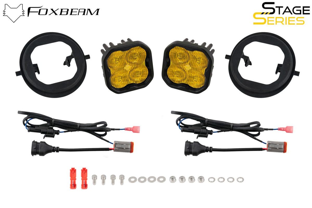 Diode Dynamics SS3 Pro Type 2003 Sierra Kit ABL Yellow SAE Fog - DD8466