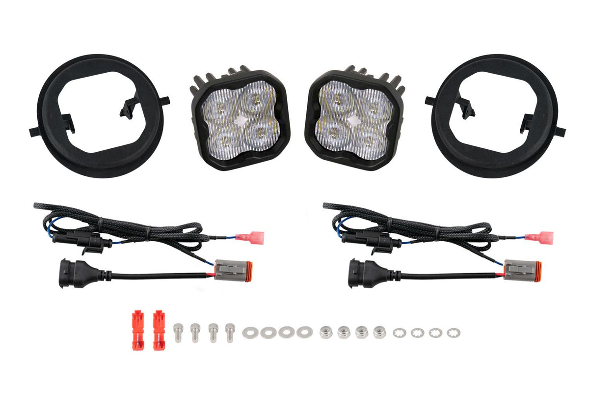 Diode Dynamics SS3 Max Type 2003 Sierra Kit ABL White SAE Fog - DD8467