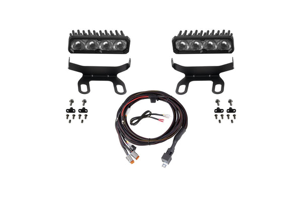 Diode Dynamics 2013-2018 Ram 1500 Ram Standard SS6 Max LED Kit White Driving 6000K - DD8609 for 2013-2018 Ram 1500 - front vi