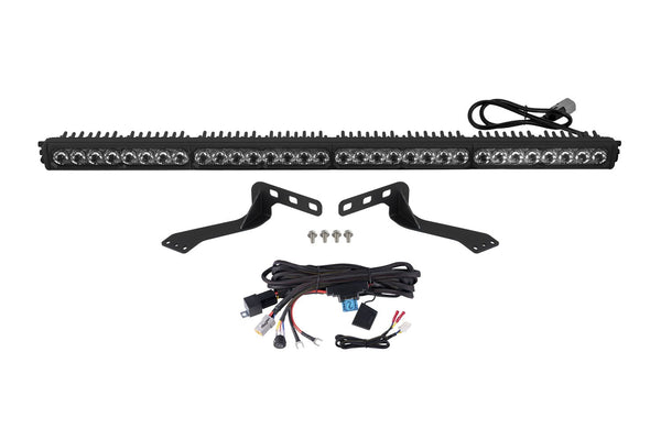 Diode Dynamics 2014-2021 Toyota Tundra Stealth SS40 Pro White Driving ABL 6000K - DD8674 for 2014-2021 Toyota Tundra - front 