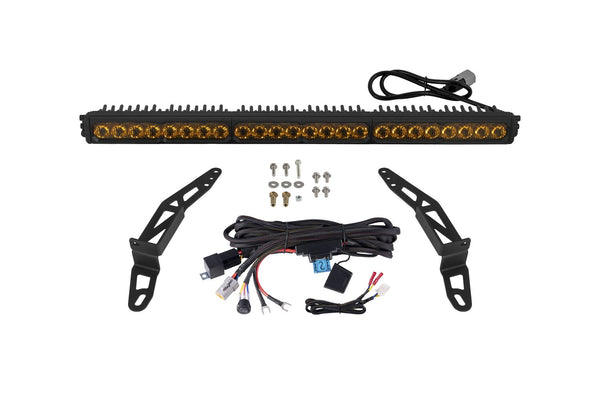 Diode Dynamics 2018-2026 Jeep Wrangler Jeep SS30 Bumper LED Kit Pro Yellow Combo 3000K - DD8683 for 2018-2026 Jeep Wrangler -