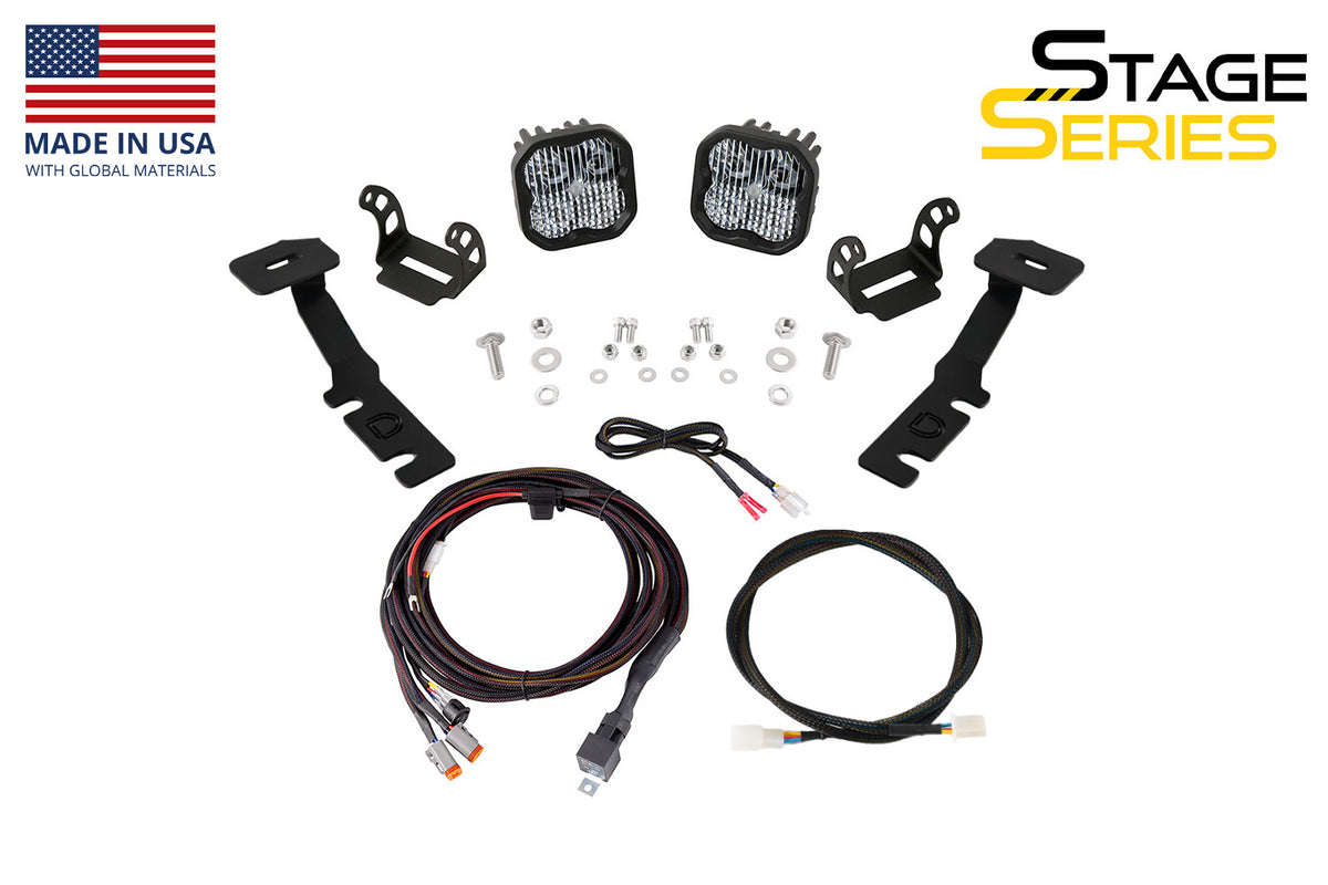 Diode Dynamics - Stage Series Backlit Ditch Light Kit for 2019-2025 Toyota RAV4 - DD8806