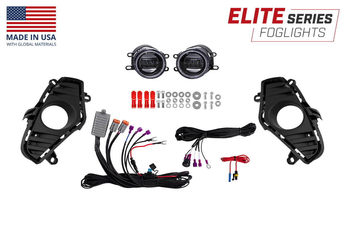 Diode Dynamics - Elite Series Add-On Fog Lamp Kit for 2019-2025 Toyota RAV4 - DD8818